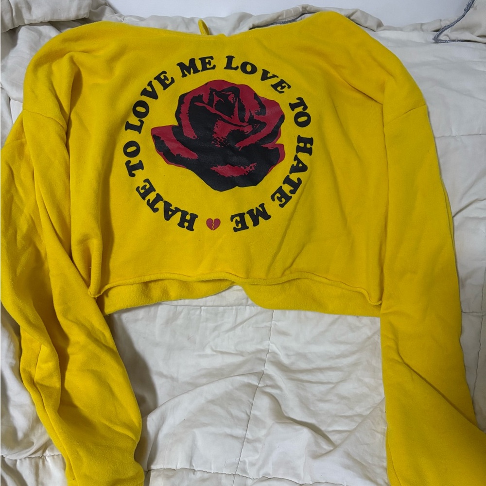 Empyre Yellow Graphic Hoodie